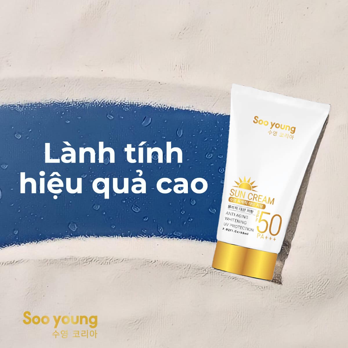 Kháng nắng vật lý Soo Young - “siêu phẩm" cho những làn da dầu mụn Kháng nắng vật lý Soo Young - “siêu phẩm" cho những làn da dầu mụn