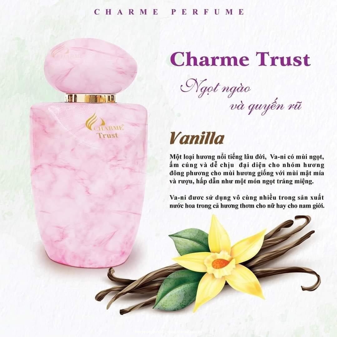 Nước hoa nữ charme trust 50ml chính hãng Nước hoa nữ charme trust 50ml chính hãng