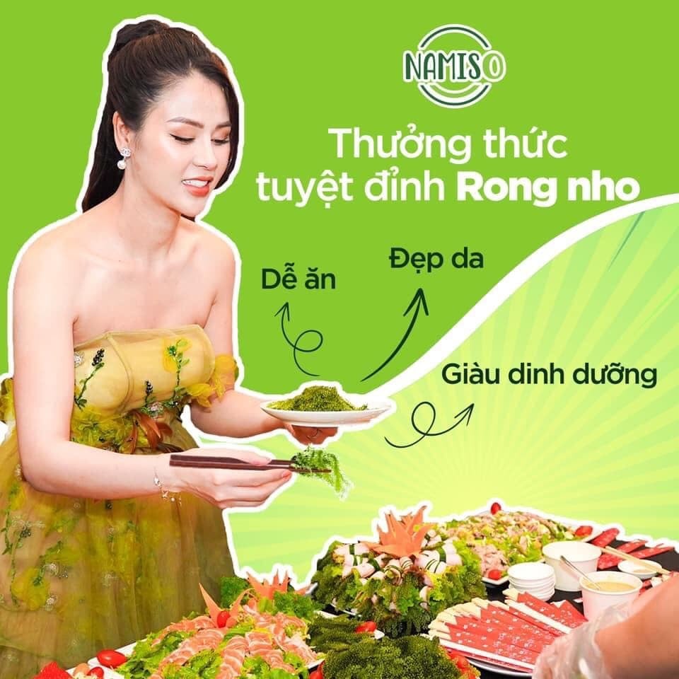 Rong nho namiso - lựa chọn số 1 cho cả gia đình bạn mùa hè Rong nho namiso - lựa chọn số 1 cho cả gia đình bạn mùa hè