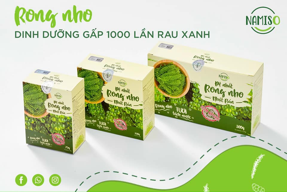 Mùa này ăn gì cũng chán - chỉ ăn Rong nho Namiso là không chán 🤤🤤🤤 Mùa này ăn gì cũng chán - chỉ ăn Rong nho Namiso là không chán 🤤🤤🤤