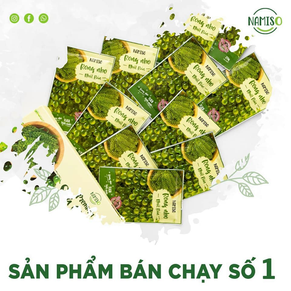 Mùa này ăn gì cũng chán - chỉ ăn Rong nho Namiso là không chán 🤤🤤🤤 Mùa này ăn gì cũng chán - chỉ ăn Rong nho Namiso là không chán 🤤🤤🤤