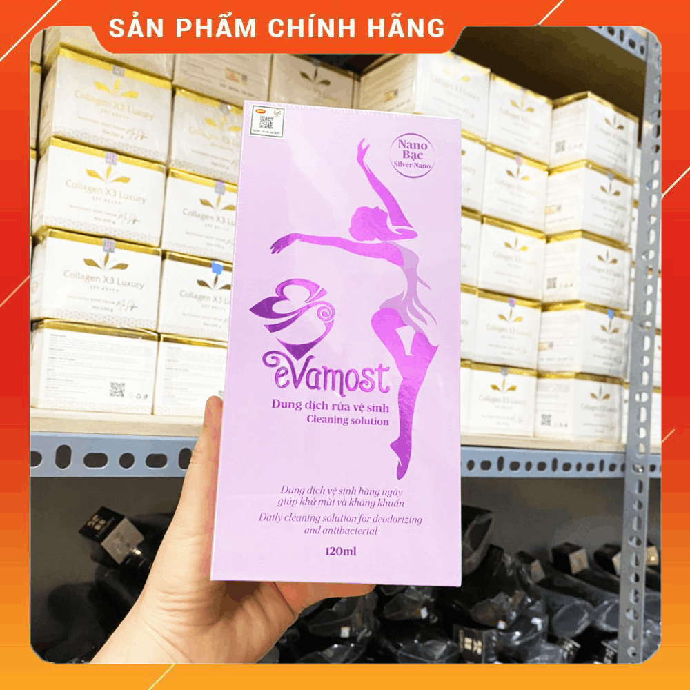 Dung Dịch Vệ Sinh Phụ Nữ Evamost 120ml chính hãng Dung Dịch Vệ Sinh Phụ Nữ Evamost 120ml chính hãng