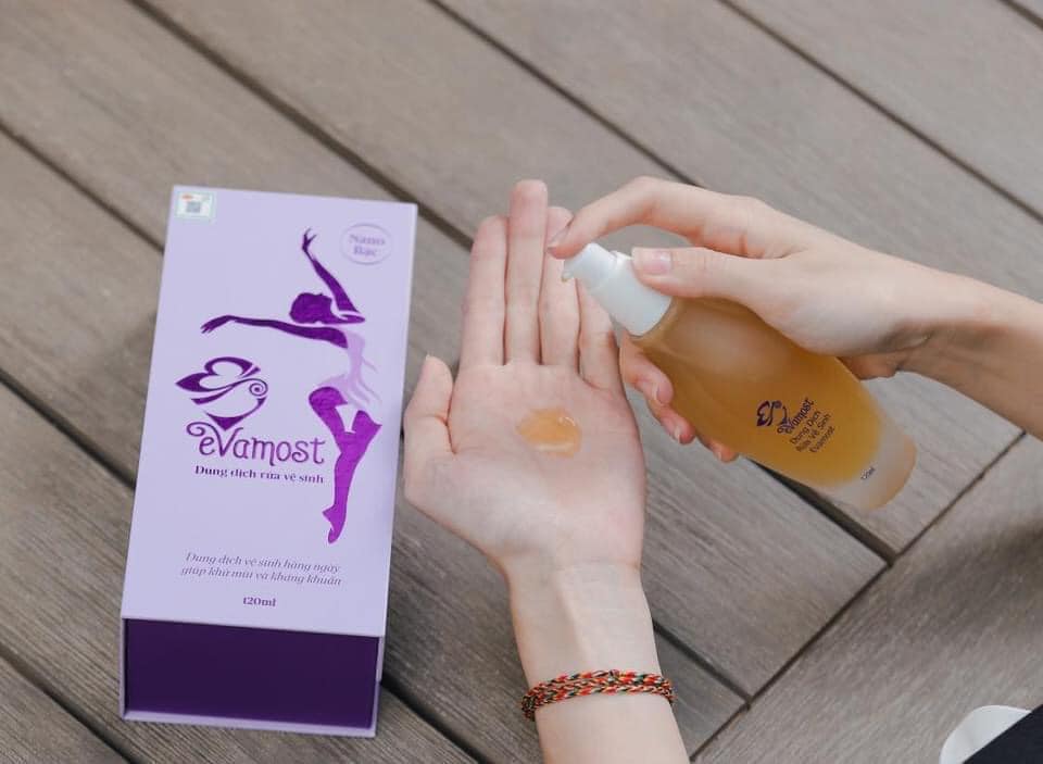 Dung Dịch Vệ Sinh Phụ Nữ Evamost 120ml chính hãng Dung Dịch Vệ Sinh Phụ Nữ Evamost 120ml chính hãng