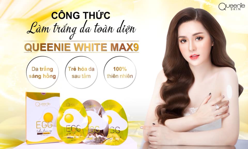 Tắm trắng trứng gà Queenie Skin chính hãng Tắm trắng trứng gà Queenie Skin chính hãng