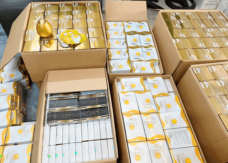 Hàng về body trứng gà và tắm trắng trứng gà