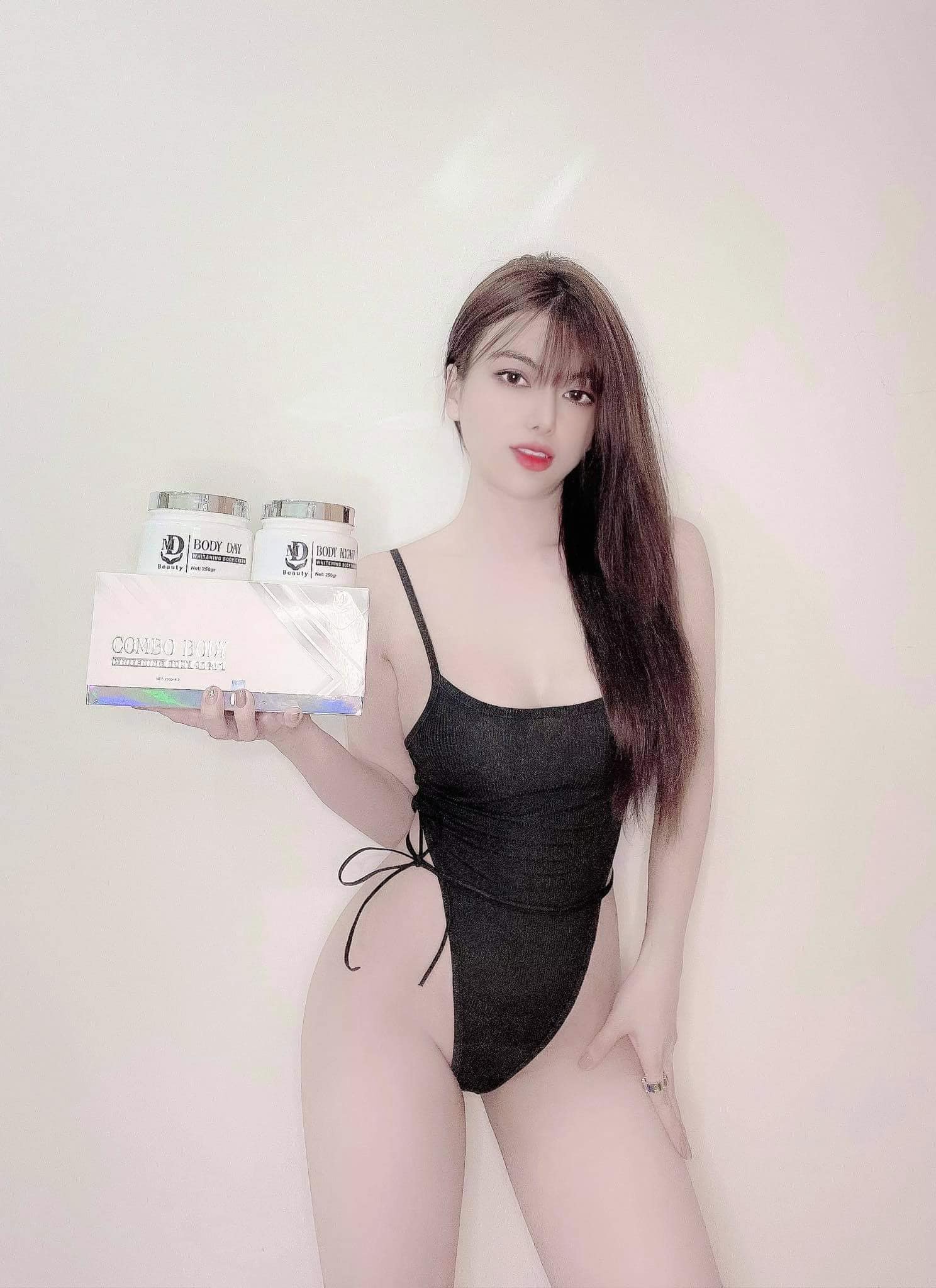 Combo 2 hủ kem body trắng da ngày đêm MD Beauty chính hãng Combo 2 hủ kem body trắng da ngày đêm MD Beauty chính hãng