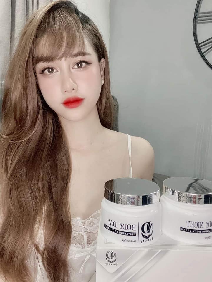 Combo 2 hủ kem body trắng da ngày đêm MD Beauty chính hãng Combo 2 hủ kem body trắng da ngày đêm MD Beauty chính hãng