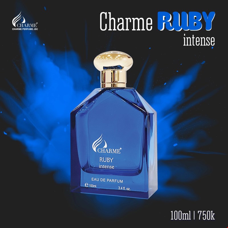 Nước hoa nam Charme Ruby Intense 100ml chính hãng Nước hoa nam Charme Ruby Intense 100ml chính hãng