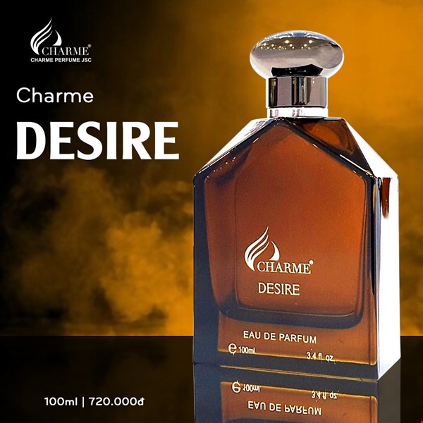 Nước hoa nam Charme Desire 100ml chính hãng Nước hoa nam Charme Desire 100ml chính hãng