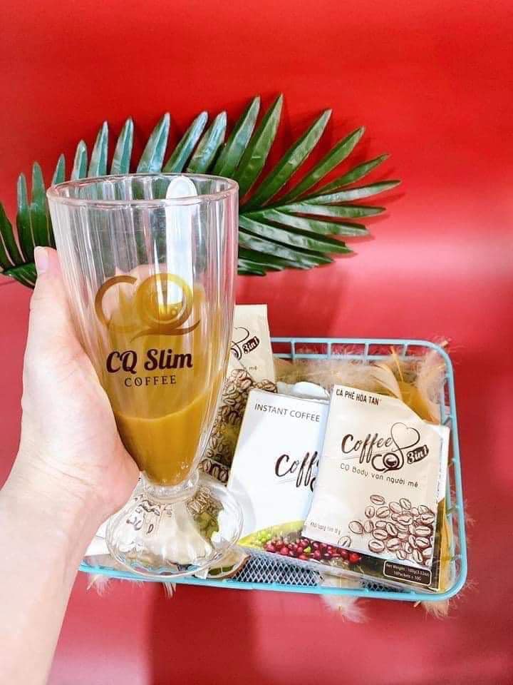 Cafe hòa tan hỗ trợ giảm cân CQ 3in1 công ty Chanel Châu chính hãng Cafe hòa tan hỗ trợ giảm cân CQ 3in1 công ty Chanel Châu chính hãng