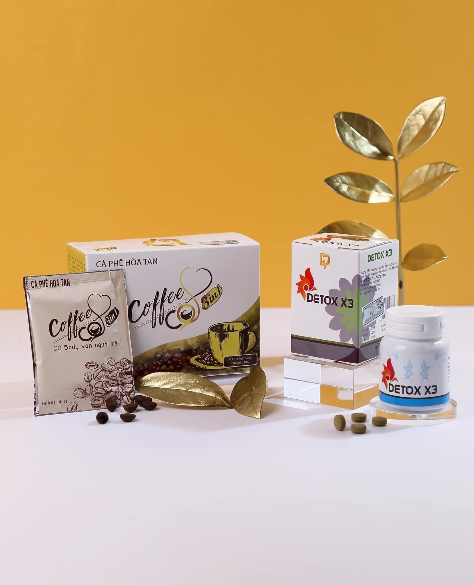 Cafe hòa tan hỗ trợ giảm cân CQ 3in1 công ty Chanel Châu chính hãng Cafe hòa tan hỗ trợ giảm cân CQ 3in1 công ty Chanel Châu chính hãng