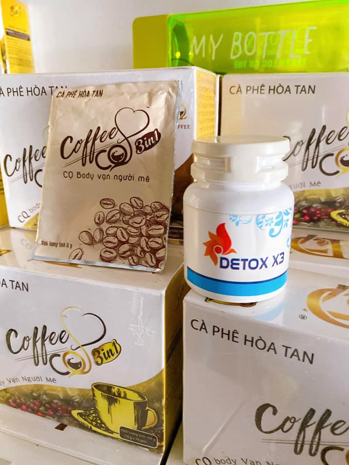 Cafe hòa tan hỗ trợ giảm cân CQ 3in1 công ty Chanel Châu chính hãng Cafe hòa tan hỗ trợ giảm cân CQ 3in1 công ty Chanel Châu chính hãng