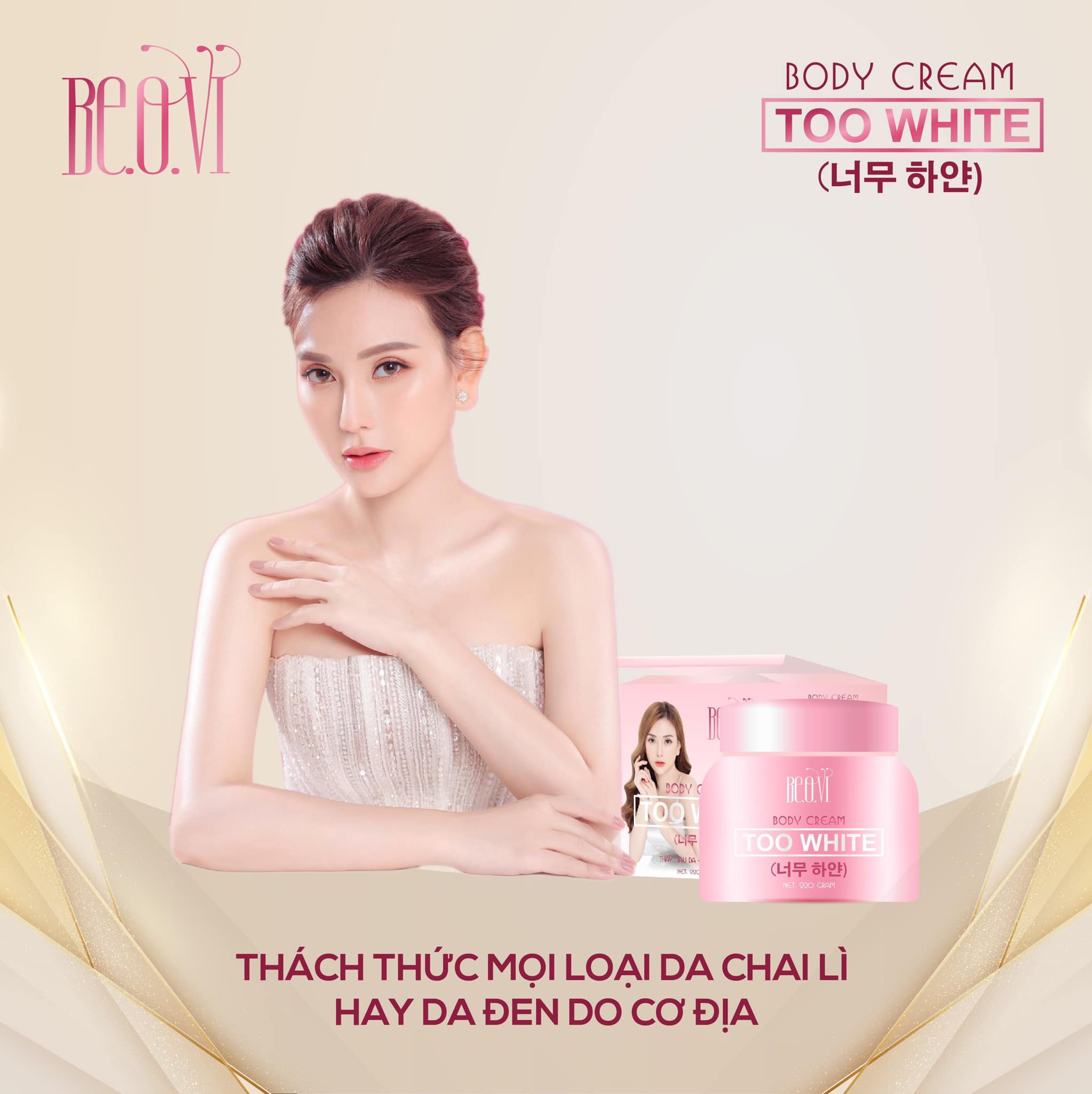 Bạn đã sử dụng và trải nghiêm thử dòng kem BEOVI BODY TOO WHITE này chưa? Bạn đã sử dụng và trải nghiêm thử dòng kem BEOVI BODY TOO WHITE này chưa?