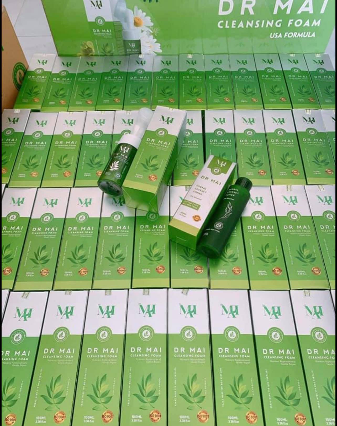 Combo cho da mụn với sản phẩm Dr MAI Combo cho da mụn với sản phẩm Dr MAI