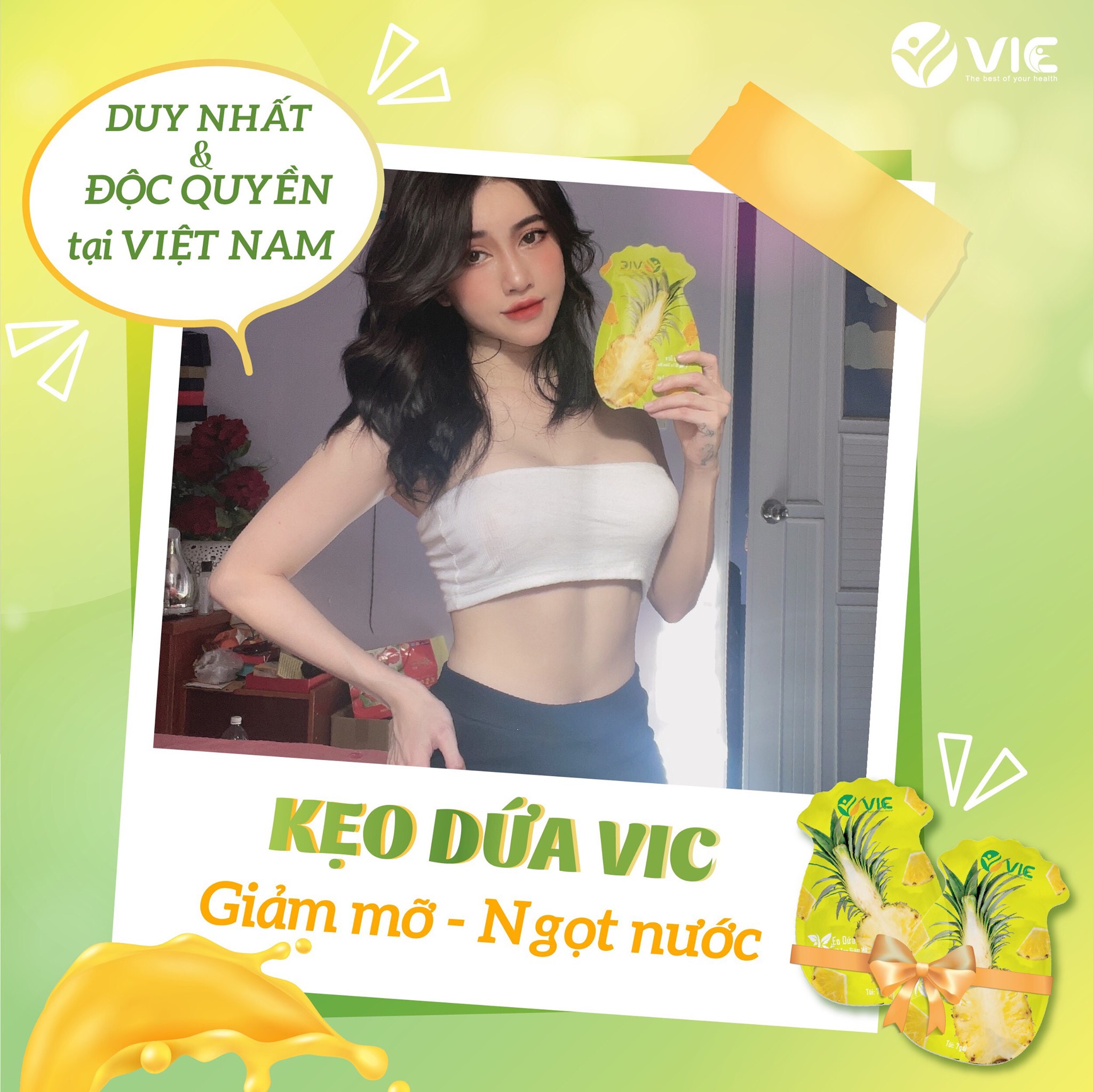 3 cách làm mới bản thân sau dịch với kẹo dứa VIC 3 cách làm mới bản thân sau dịch với kẹo dứa VIC