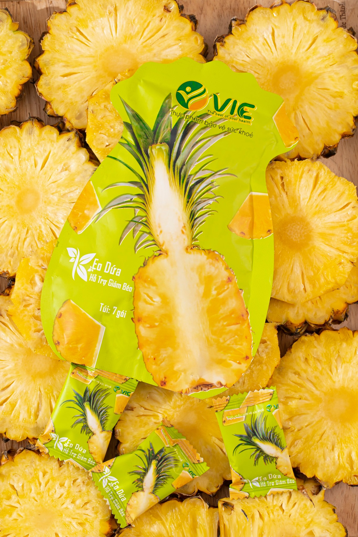 Kẹo dứa giảm mỡ nay đã có phiên bản mới!!!!!!!