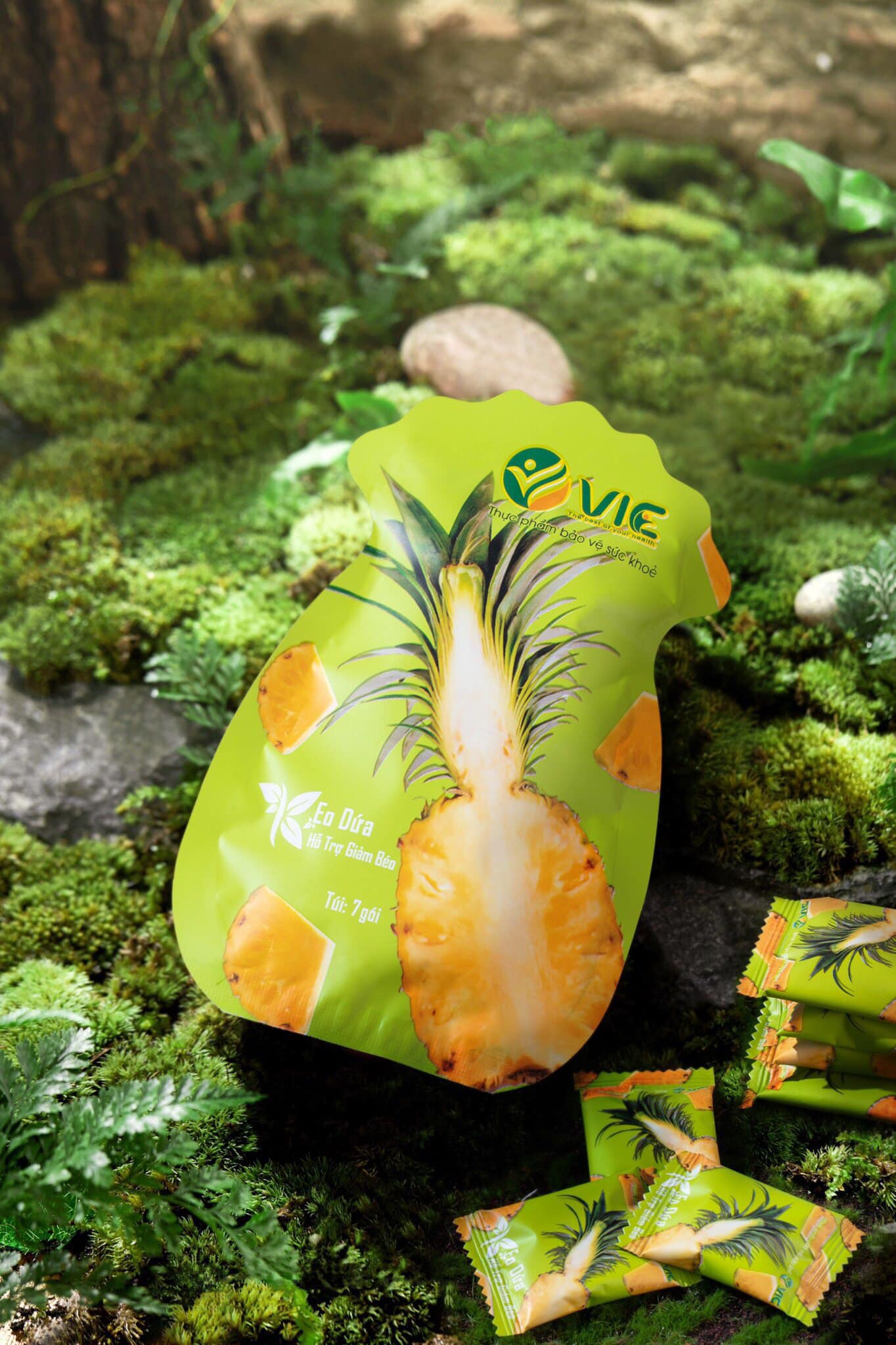 Đánh bay 6-8kg mỡ chỉ sau 28 ngày với kẹo dứa VIC Đánh bay 6-8kg mỡ chỉ sau 28 ngày với kẹo dứa VIC