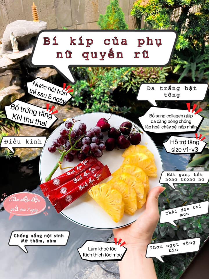 Phụ nữ hiện đại đánh phấn chứ không đánh ghen cùng với cốm Bách Hoa Tiên Phụ nữ hiện đại đánh phấn chứ không đánh ghen cùng với cốm Bách Hoa Tiên