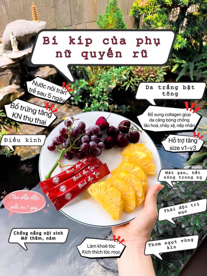 ♥️ Bách Hoa Tiên Las Beauty giúp hết khô hạn - đẹp da - tăng size vòng 1 ♥️