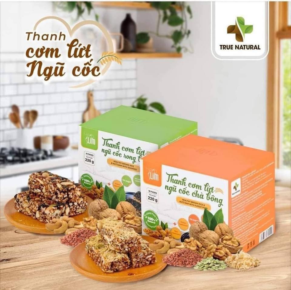 Bánh gạo lứt ngũ cốc Herbslim Bánh gạo lứt ngũ cốc Herbslim