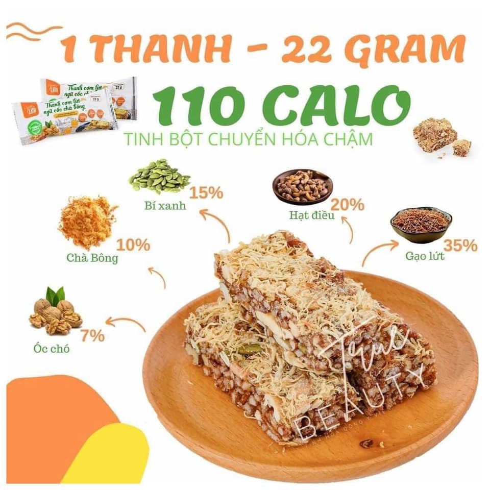 Bánh gạo lứt ngũ cốc Herbslim Bánh gạo lứt ngũ cốc Herbslim