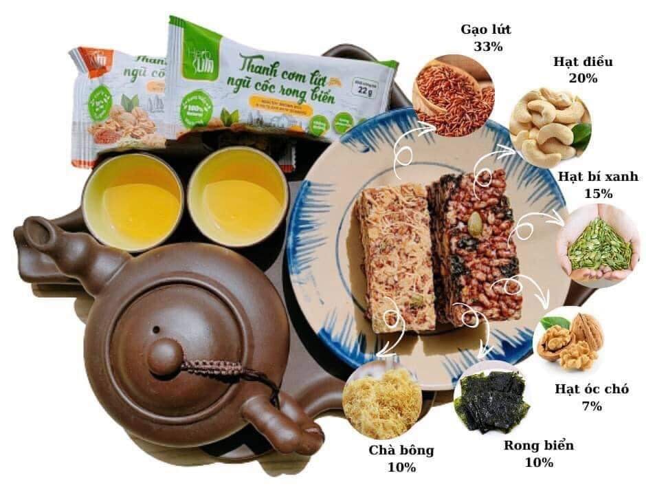 💥 Cùng thanh gạo lức Herslim thay thế bữa ăn phụ 💥