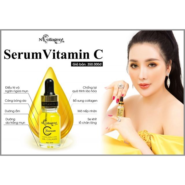 Serum C Ncollagen - siêu phẩm giúp nàng "trẻ hoá" mọi làn da. Serum C Ncollagen - siêu phẩm giúp nàng "trẻ hoá" mọi làn da.