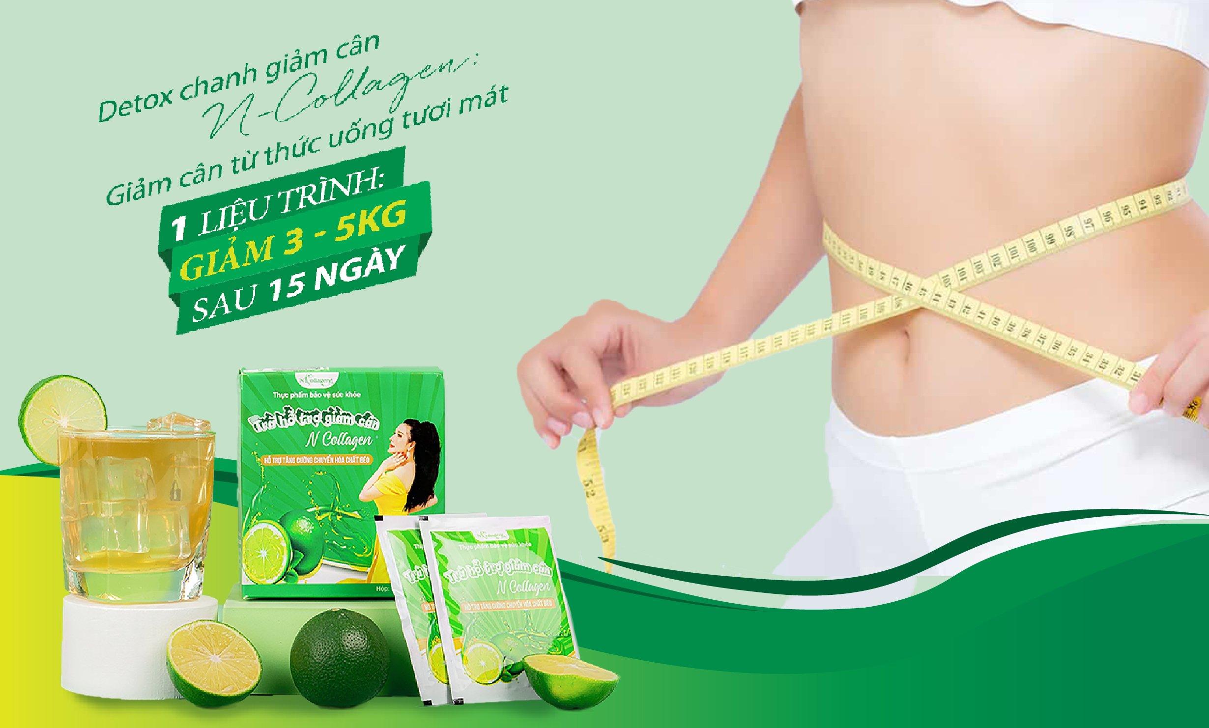 Giữ cân không khó - vì đã có Detox Chanh N-Collagen Giữ cân không khó - vì đã có Detox Chanh N-Collagen