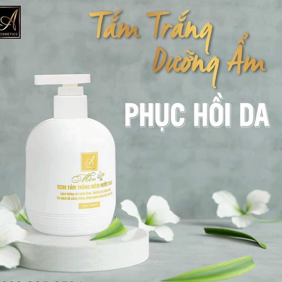 Kem tắm trắng mềm nước hoa như này mà mấy bà ko mê nữa thì thôi em chịu thua luôn nha