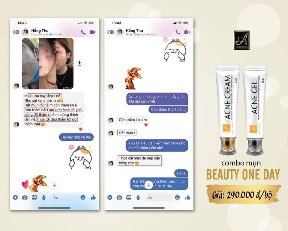 Trị mụn không khó chỉ sợ không chịu khó với A Cosmetics Phương Anh Trị mụn không khó chỉ sợ không chịu khó với A Cosmetics Phương Anh