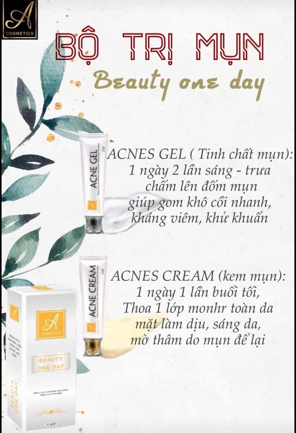 Trị mụn không khó chỉ sợ không chịu khó với A Cosmetics Phương Anh