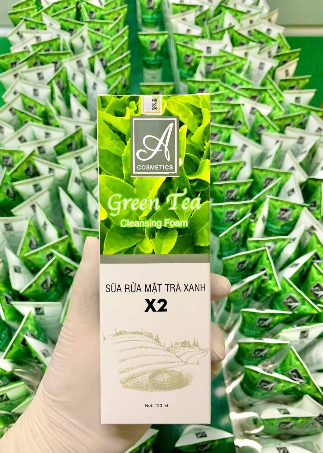 Sữa rửa mặt trà xanh A Cosmetics lựa chọn vô cùng quan trọng cho da mụn