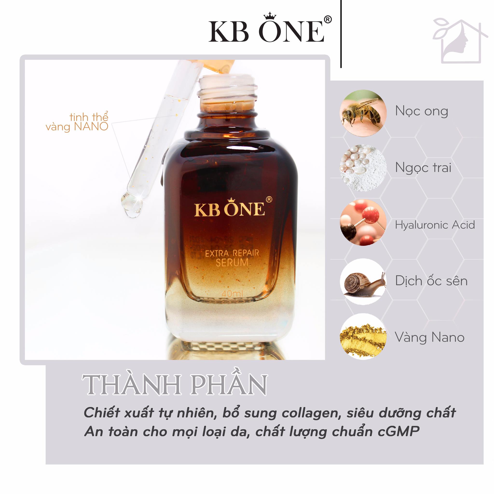 Serum collagen KBONE chống lão hoá da Serum collagen KBONE chống lão hoá da