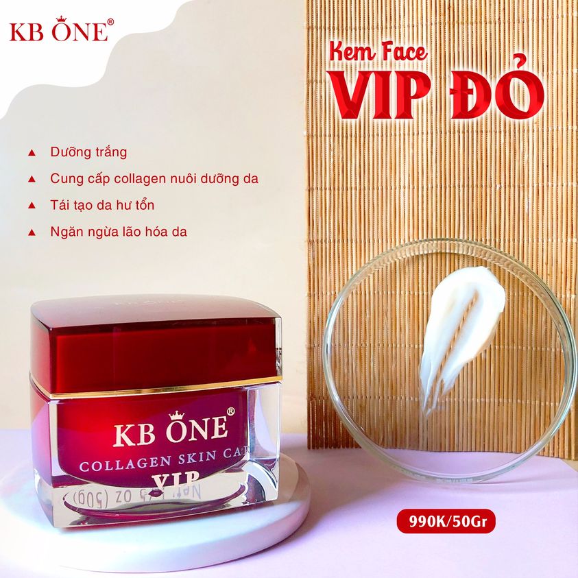 Một bước dưỡng phục hồi làn da tối đa với VIP Đỏ KBone