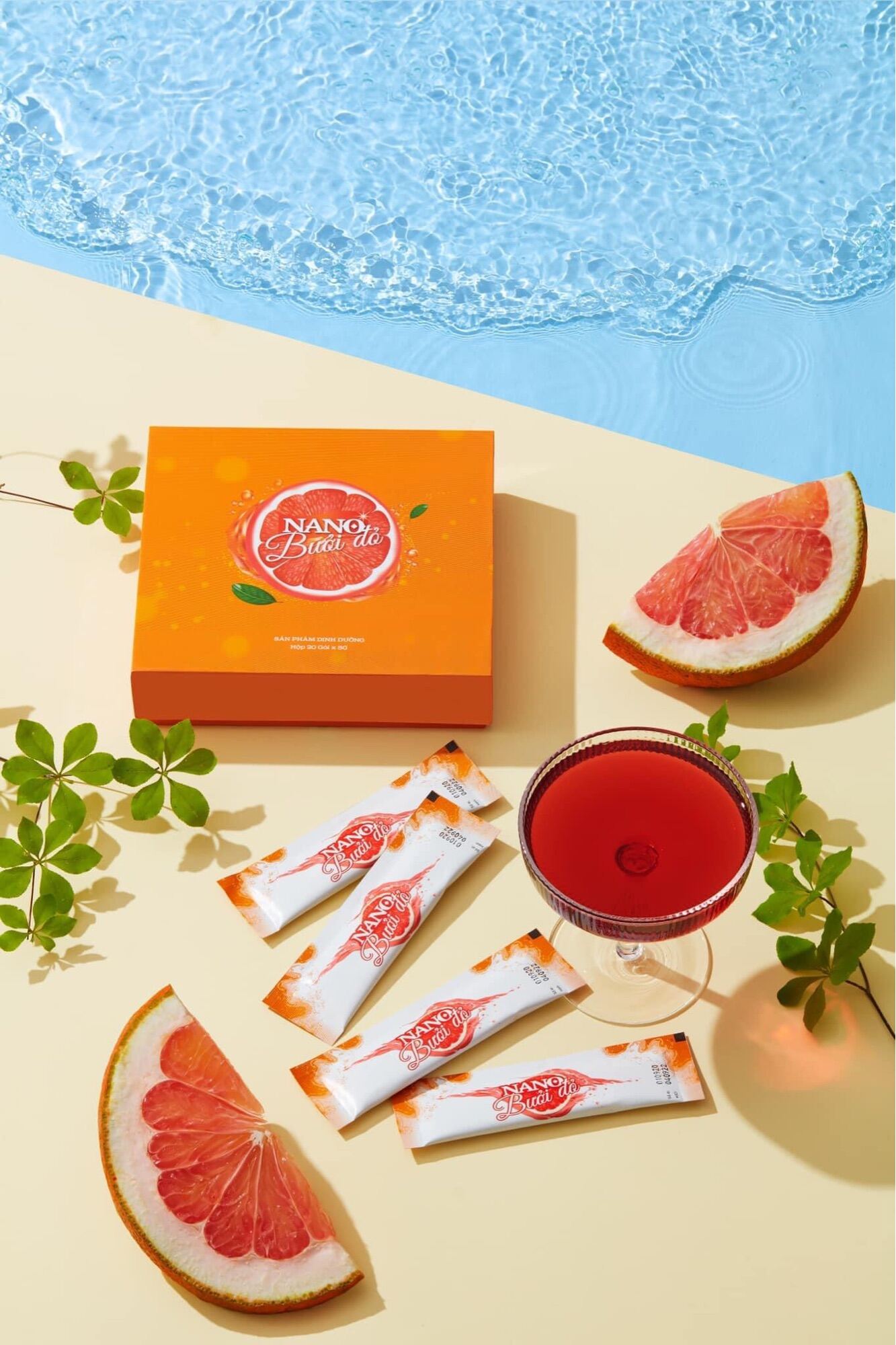 Muốn khoẻ đẹp mà không có thời gian tập thể thao thì dùng nước ép bưởi đỏ Hera