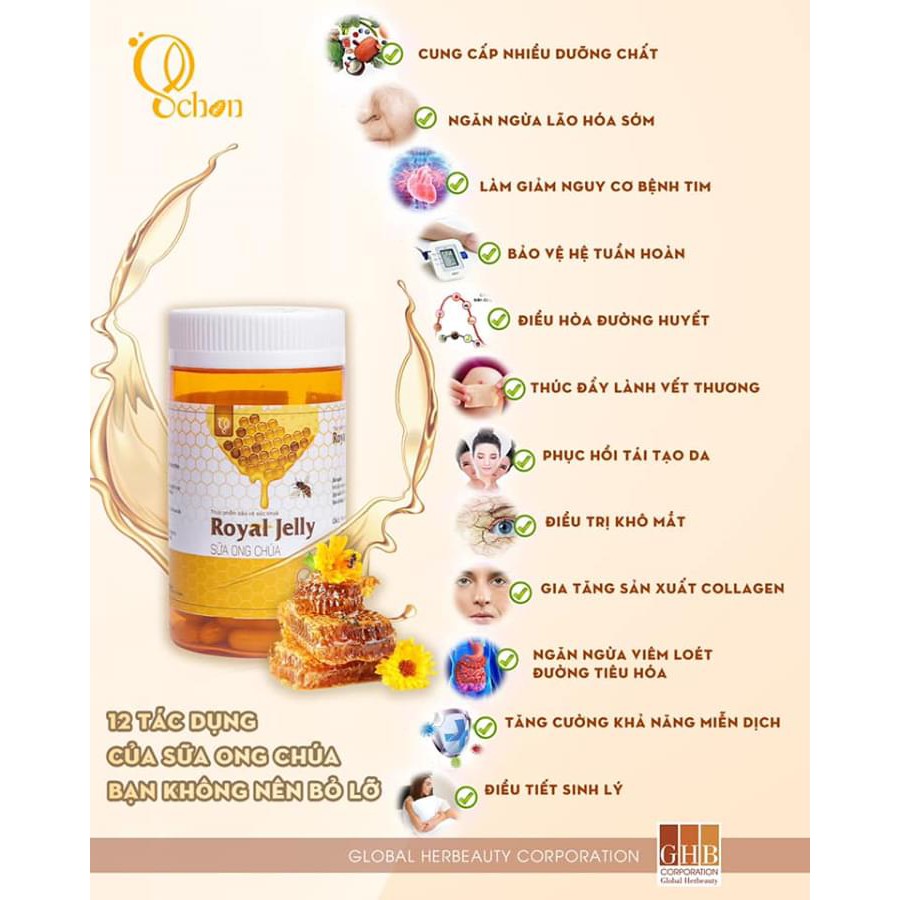 Giảm nám - mờ thâm - thanh lọc tạp chất với viên sữa ong chúa Royal Jelly Schon Giảm nám - mờ thâm - thanh lọc tạp chất với viên sữa ong chúa Royal Jelly Schon