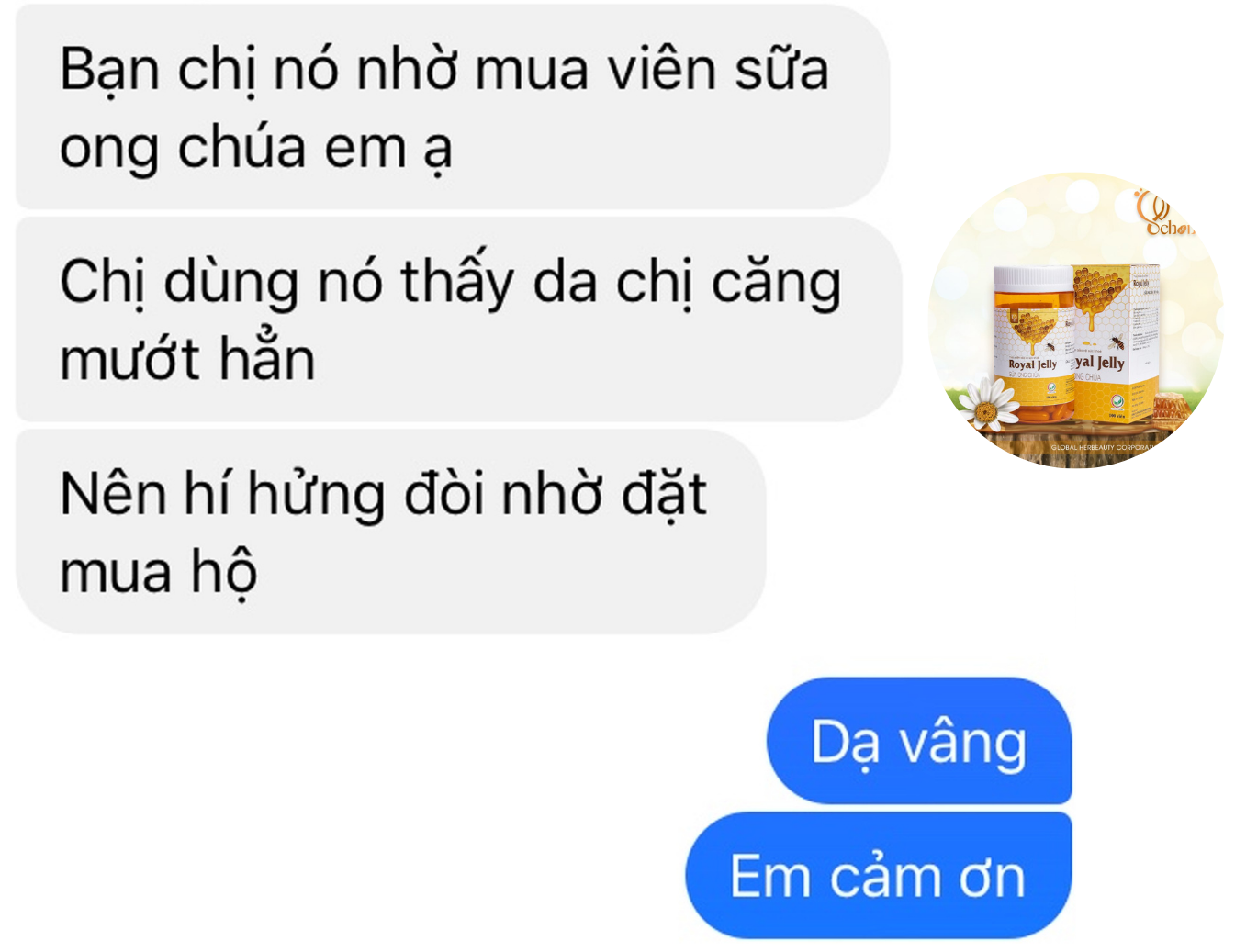 Có viên sữa ong chúa schon - tuổi tác chỉ là những con số! Có viên sữa ong chúa schon - tuổi tác chỉ là những con số!