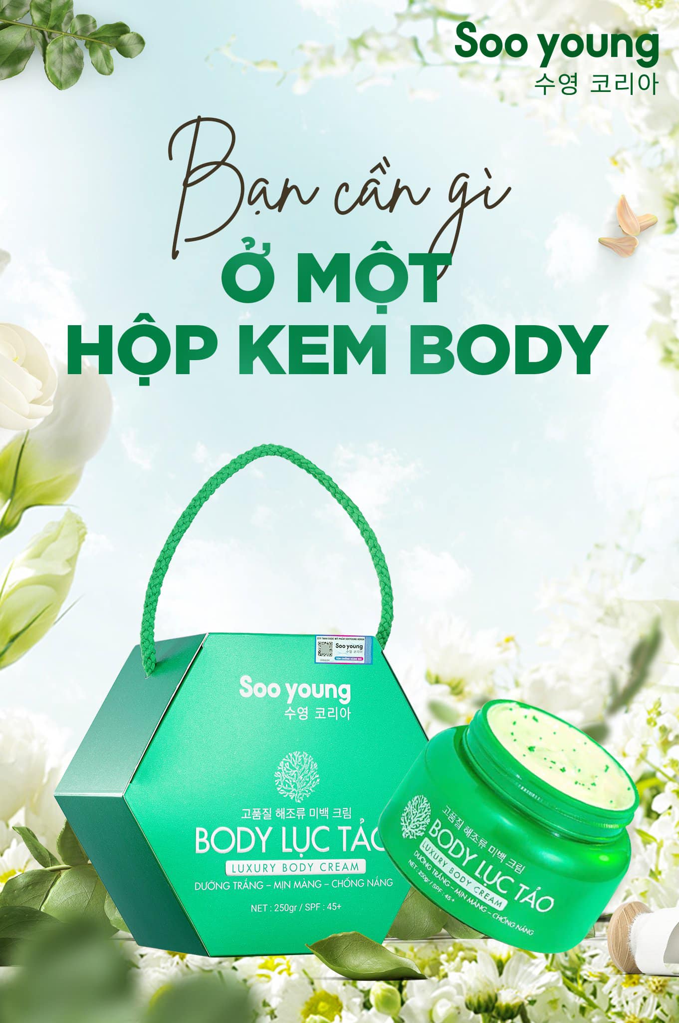 Bạn cần gì ở 1 hộp kem body ? body lục tảo đáp ứng tất cả nhu cầu của bạn. Bạn cần gì ở 1 hộp kem body ? body lục tảo đáp ứng tất cả nhu cầu của bạn.
