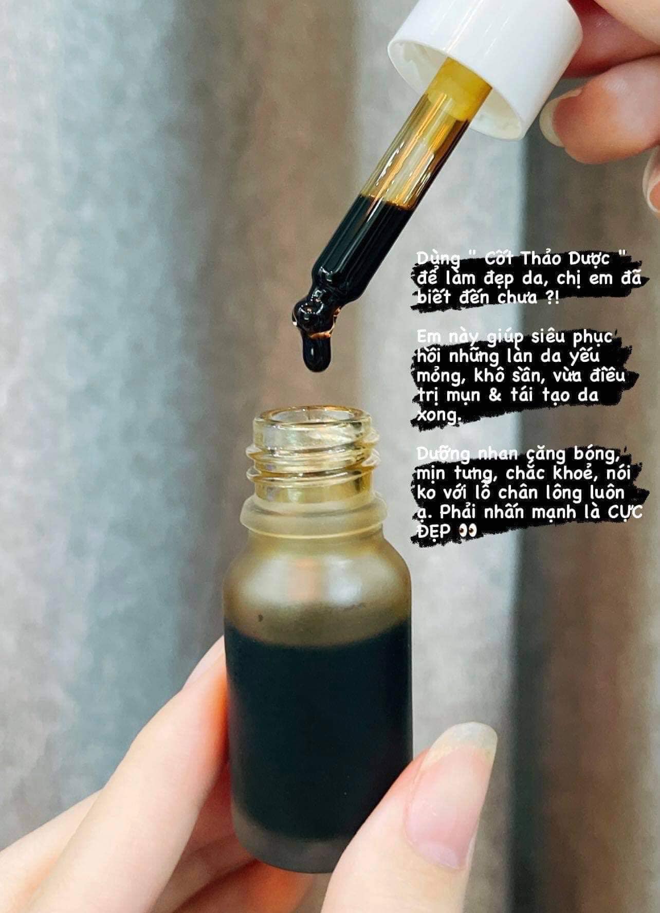 Cốt huyết thanh (Thảo Dược) là mỹ phẩm 100% lành tính Cốt huyết thanh (Thảo Dược) là mỹ phẩm 100% lành tính