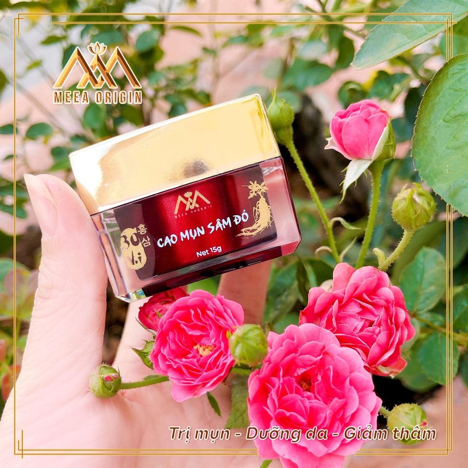 Tim rung rinh vì làng da xinh đặc trị mụn Cao mụn sâm đỏ Meea Organic Tim rung rinh vì làng da xinh đặc trị mụn Cao mụn sâm đỏ Meea Organic