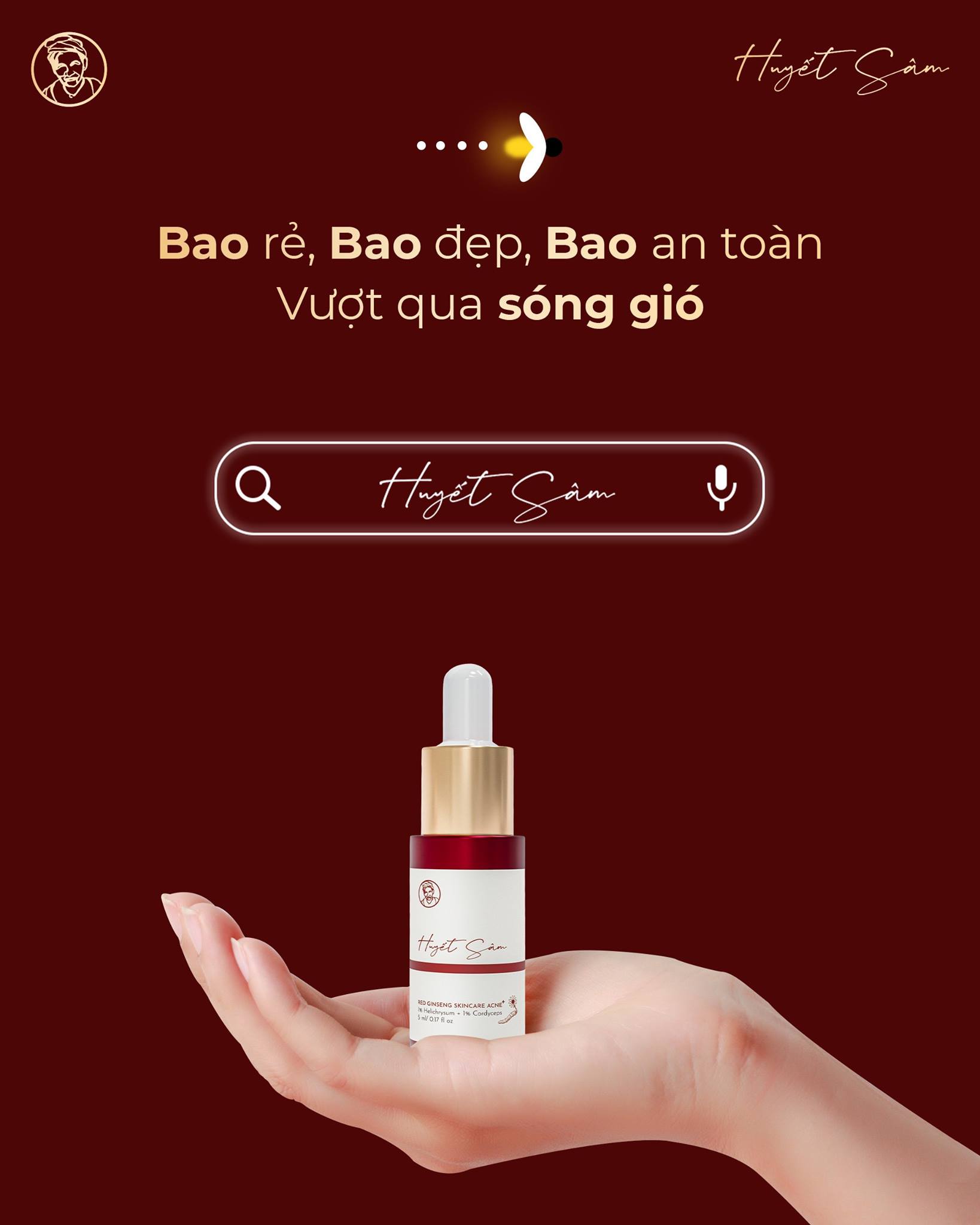Red giseng skincare acne BÀ LÃO - kỷ nguyên mới cho làn da việt