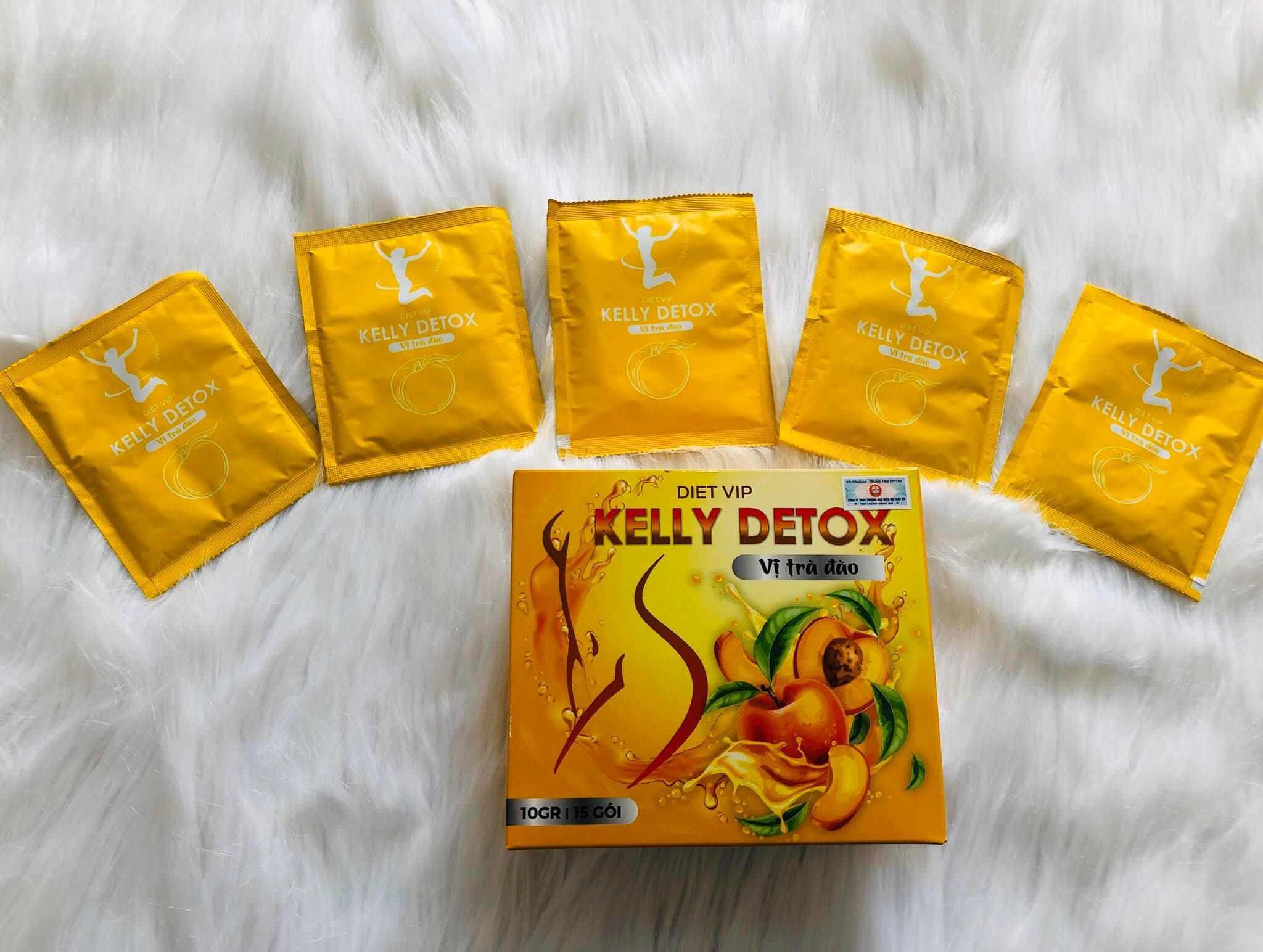Cơ địa nào khó, để trà đào giảm cân KELLY DETOX lo