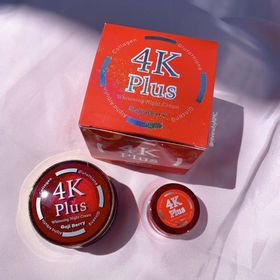 TRẺ HÓA LÀN DA VỚI KEM THÁI 4K PLUS ĐỎ