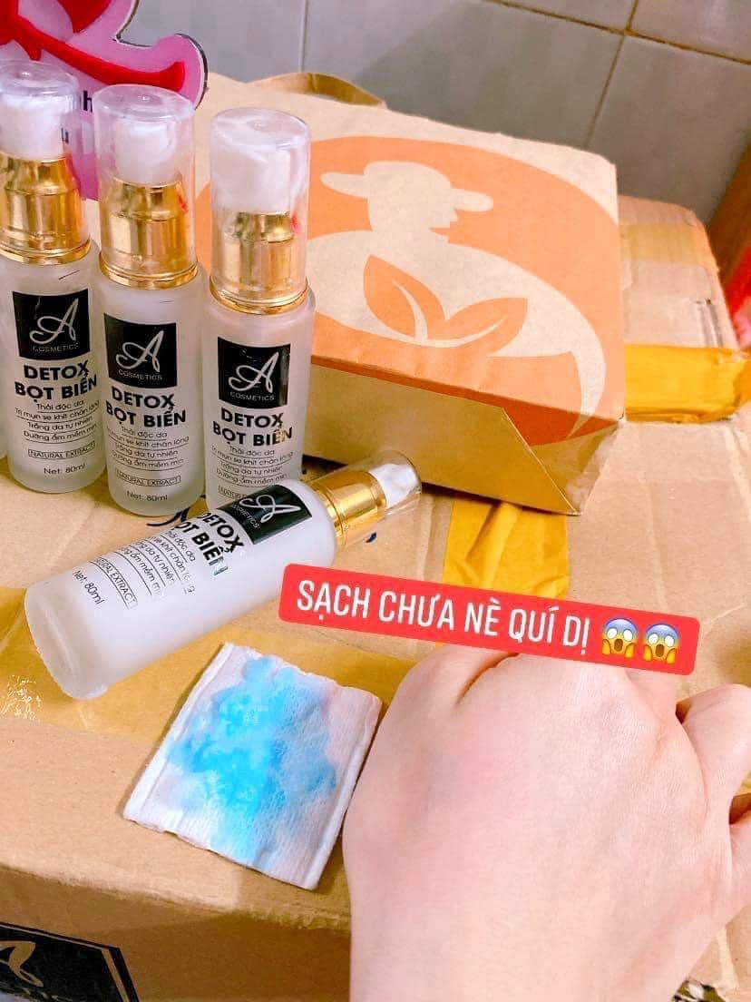 Làm sạch từ gốc bí quyết của làn da không mụn với Detox A COSMETICS PHƯƠNG ANH Làm sạch từ gốc bí quyết của làn da không mụn với Detox A COSMETICS PHƯƠNG ANH