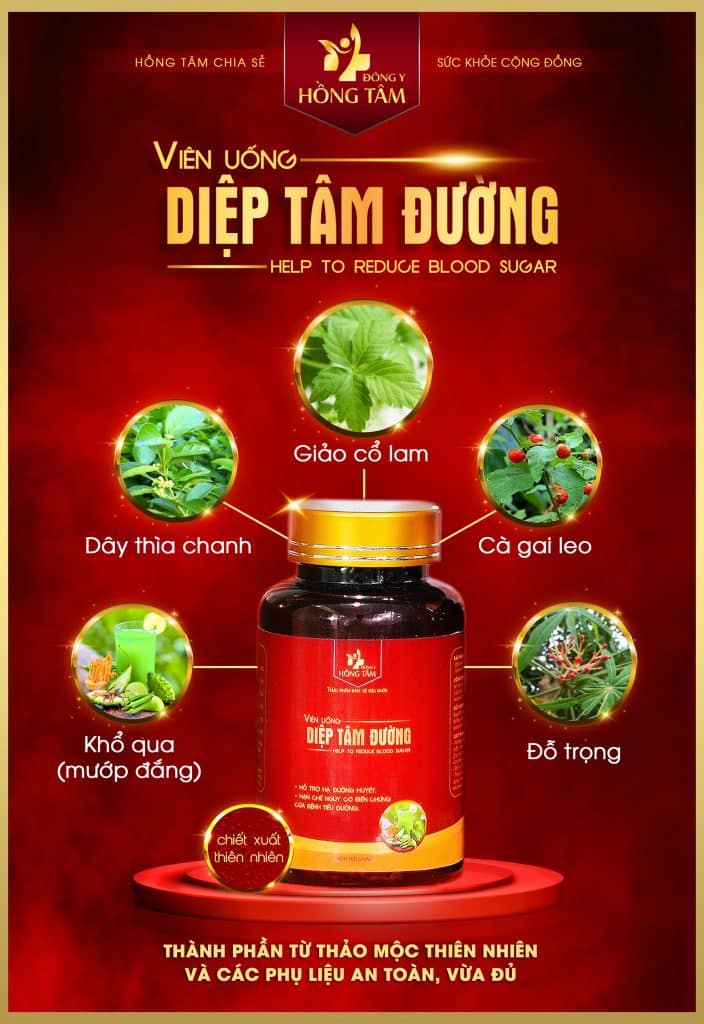 Dùng DIỆP TÂM ĐƯỜNG , sức khỏe ổn định ngay