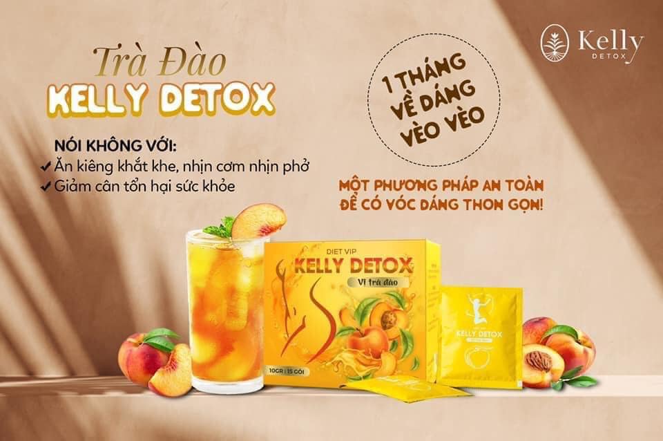 Dáng đẹp hơn mỗi ngày cùng giảm cân trà đào KELLY DETOX Dáng đẹp hơn mỗi ngày cùng giảm cân trà đào KELLY DETOX