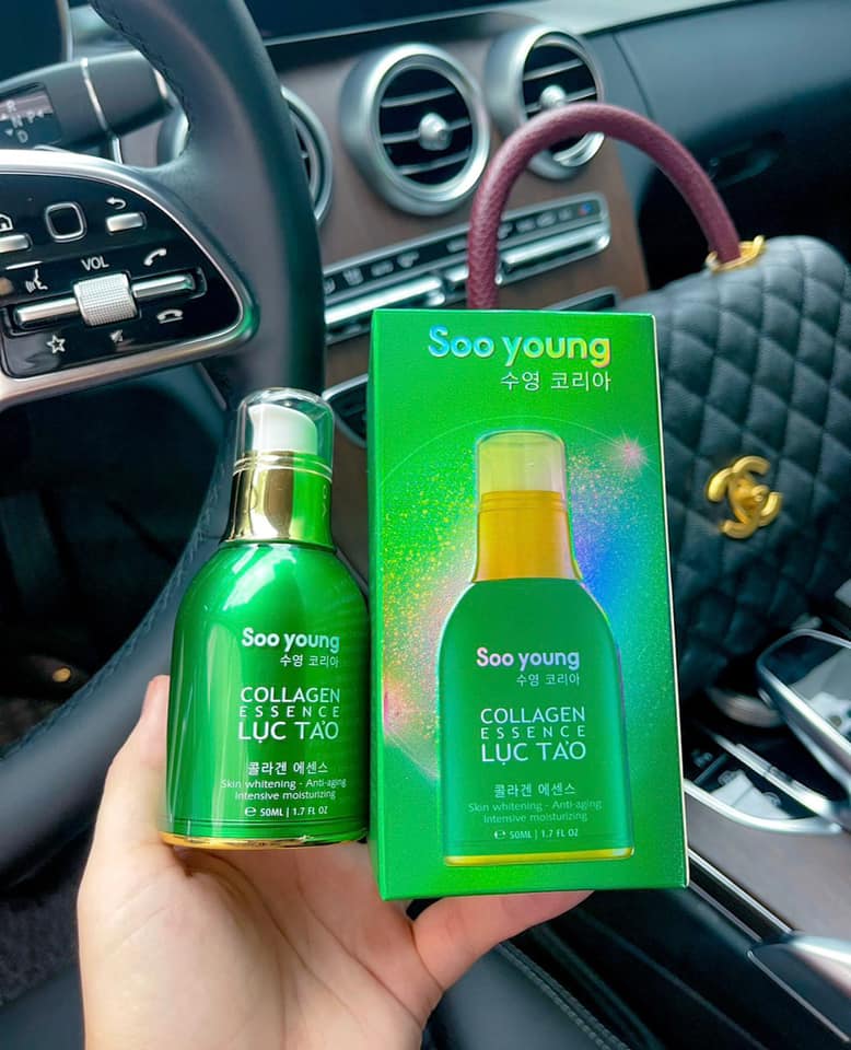 Tinh chất Collagen Lục tảo Soo Young Chính hãng Tinh chất Collagen Lục tảo Soo Young Chính hãng