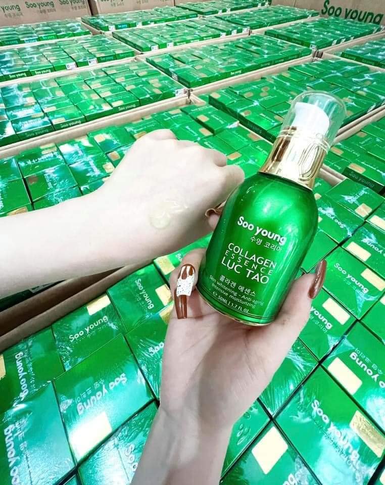 Tinh chất Collagen Lục tảo Soo Young Chính hãng Tinh chất Collagen Lục tảo Soo Young Chính hãng