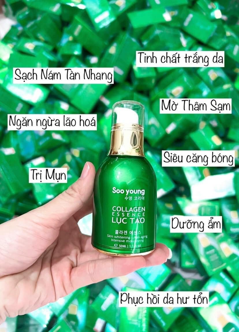 Combo giúp da mặt căng bóng da Soo Young Combo giúp da mặt căng bóng da Soo Young