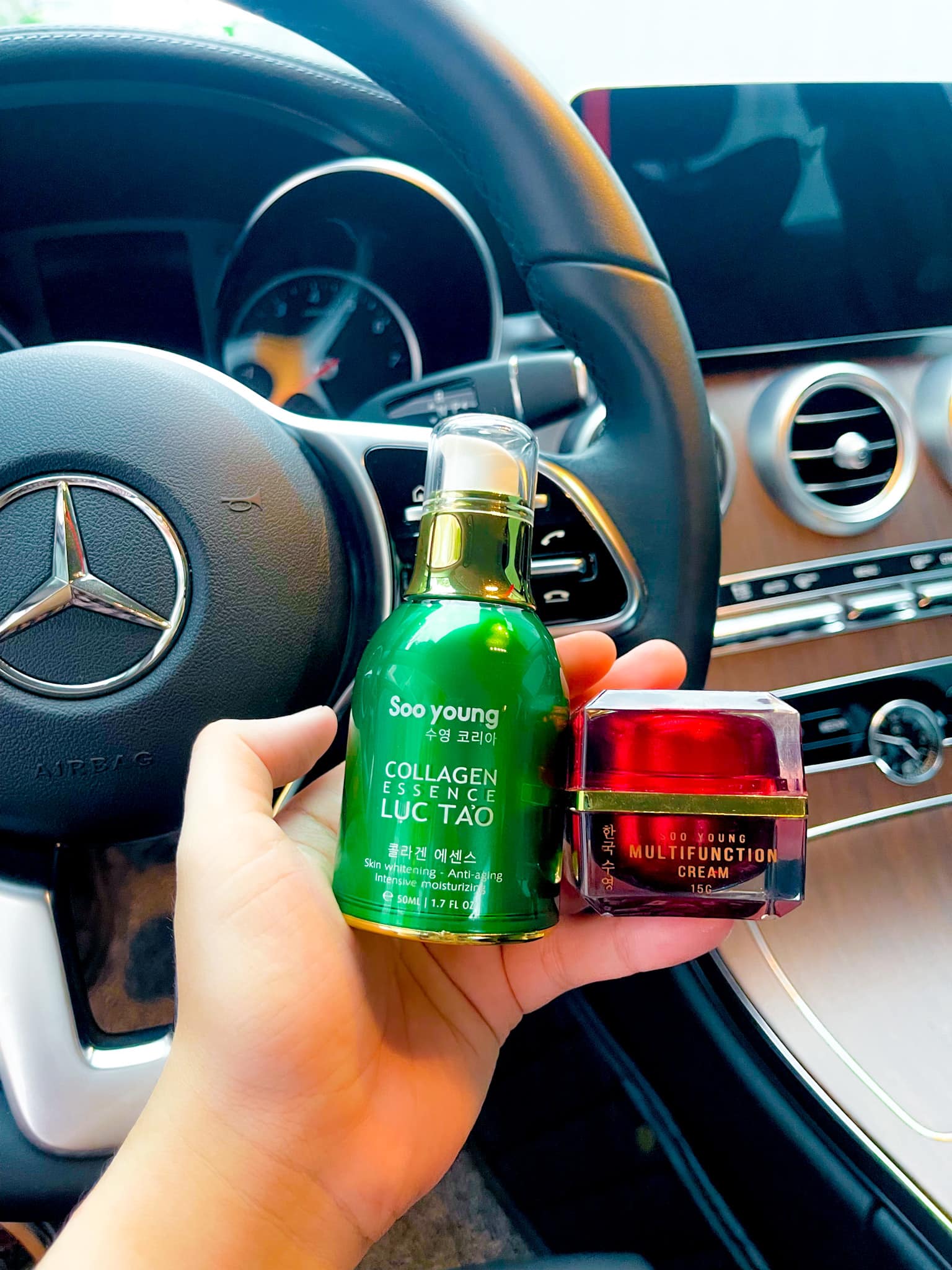 Combo giúp da mặt căng bóng da Soo Young Combo giúp da mặt căng bóng da Soo Young